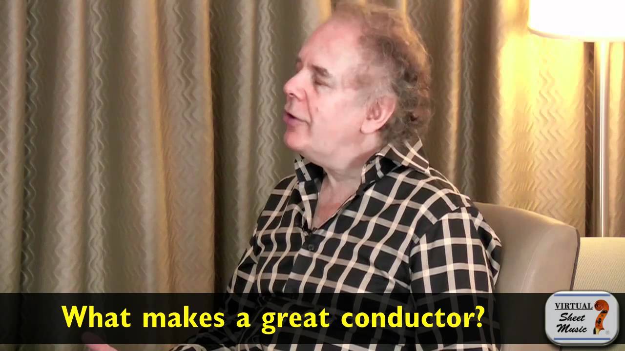 What Makes a Great Conductor? - Interview with Richard Markson about music conducting