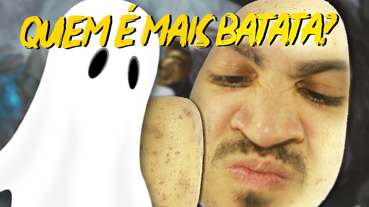 O FAMOSO GHOST BATATA QUE ACHA QUE SABE JOGAR!