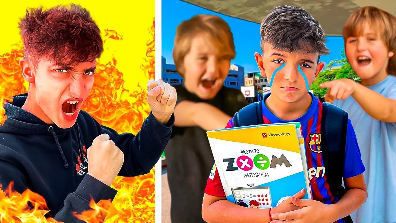 INSULTAN al NIÑO MESSI en el COLEGIO y VOY a DEFENDERLE!