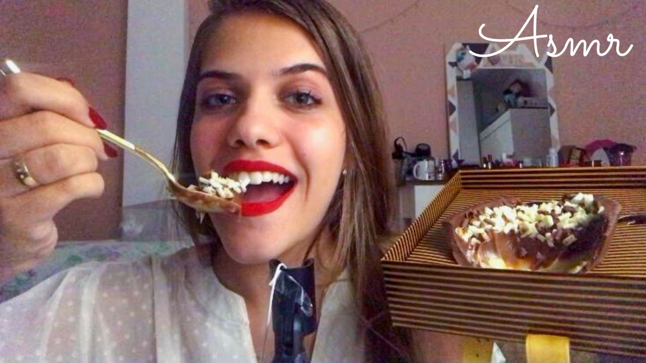 ASMR MUKBANG - Comendo Ovo de Páscoa 🤎🍫