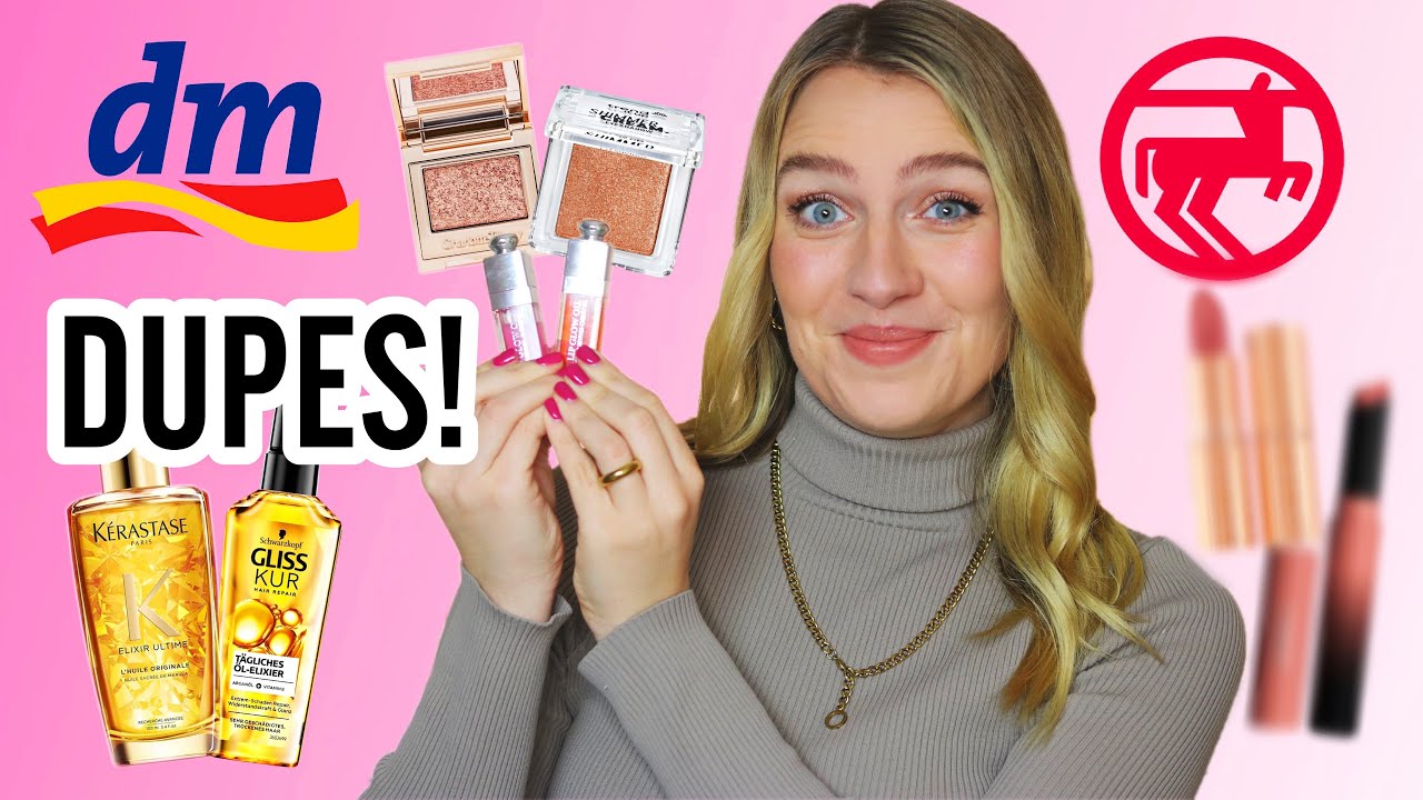 KRASSE DROGERIE DUPES Januar 2023 | Charlotte Tilbury, Essence, Kérastase, Gliss Kur uvm. | Lubella