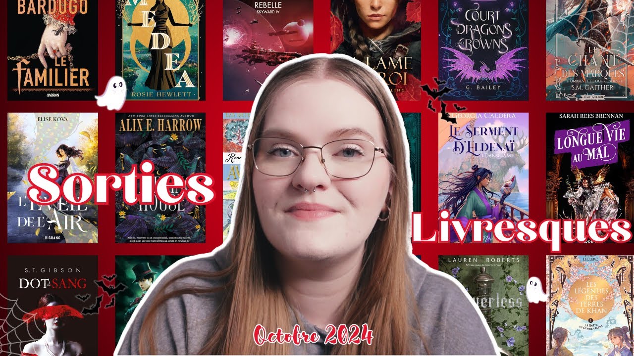 ✨ Les sorties livresques d'octobre ✨ Le mois le plus chargé de l'année 😍