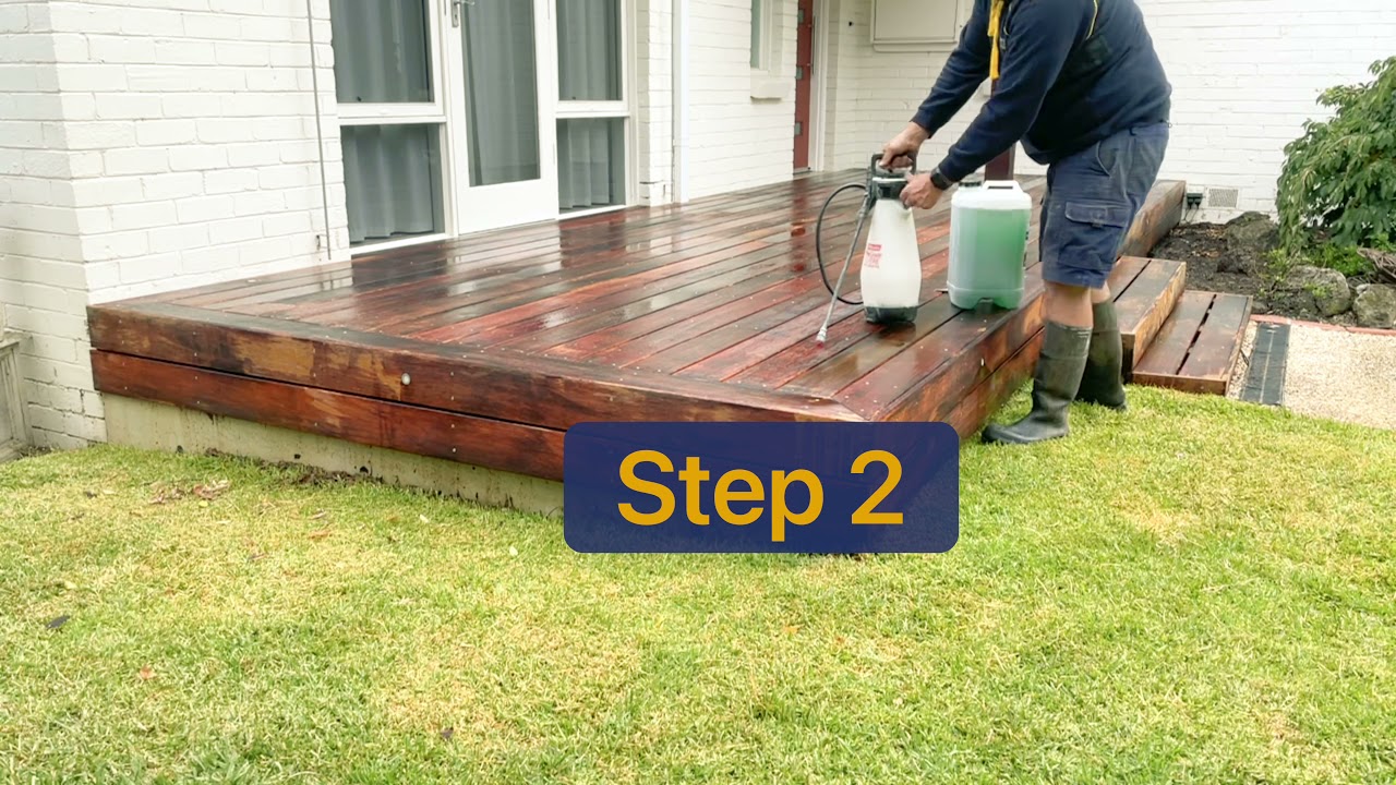 Deck Restoration Using Viccon Deck And Fence - Restore Your Deck Like A PRO
