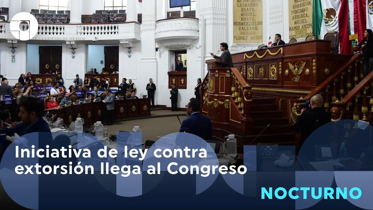 Iniciativa de ley contra extorsión llega al Congreso