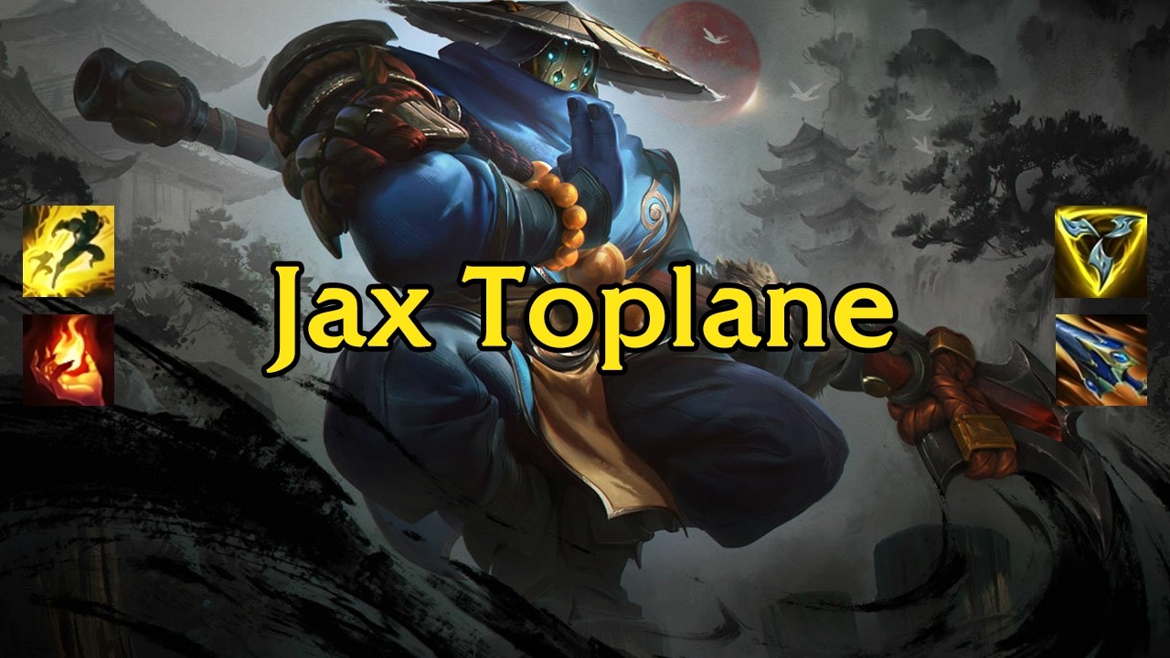 SoloQ Challenger Jax toplane gameplay by wao