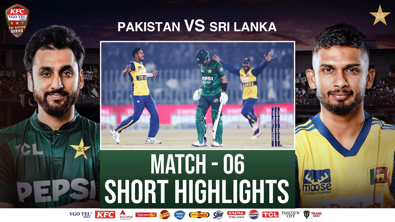 Short Highlights | Pakistan vs Sri Lanka | Match 06 | Tri Nation Series | PCB | M2T1U