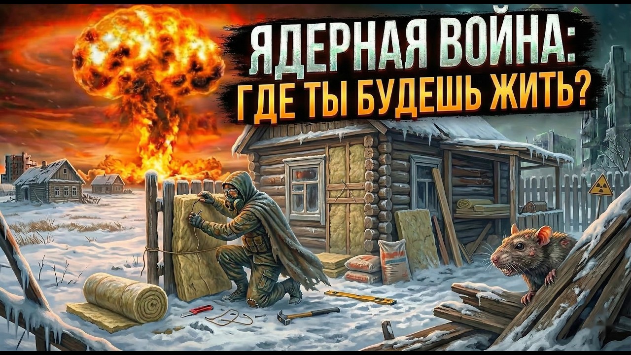 Ядерная война: ГДЕ ТЫ БУДЕШЬ ЖИТЬ, когда наступит ядерная зима