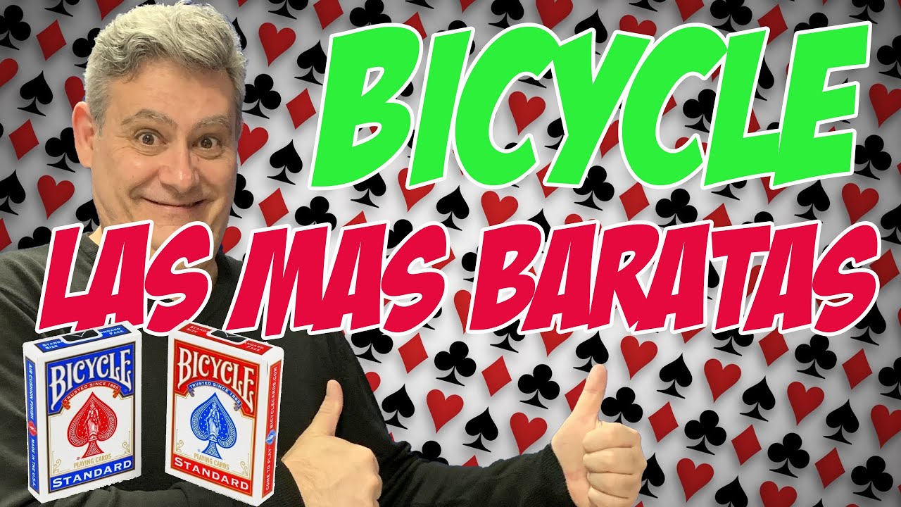 💵Baraja BICYCLE BARATAS🔺Las barajas Standard MÁS BARATAS de España