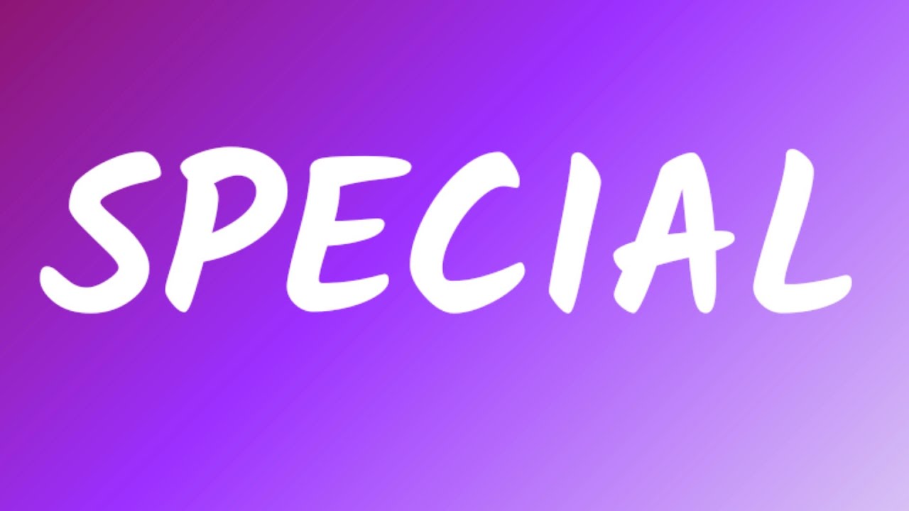 CAROLINE - Special (Lyrics) |