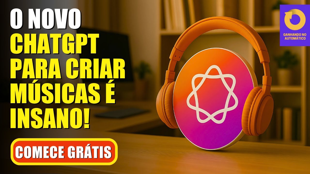 CHEGOU o ChatGPT da m&uacute;sica! Crie m&uacute;sicas INSANAS em minutos! 🎵🚀