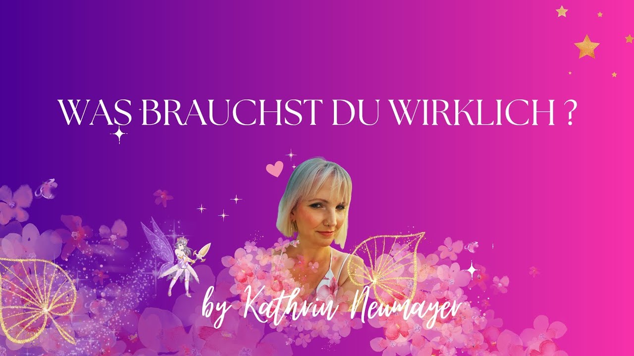 WAS BRAUCHST DU WIRKLICH? | Botschaft für dich