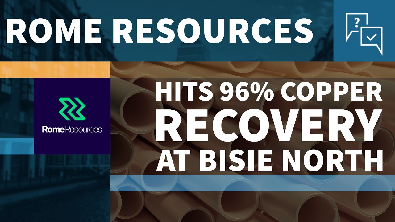 Компания Rome Resources достигла 96% извлечения меди на месторождении Bisie North.