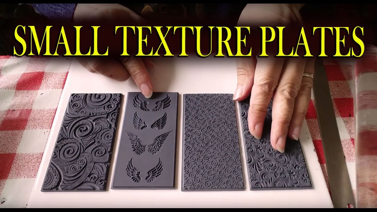 Polymer Clay Tools: Small Texture Tiles