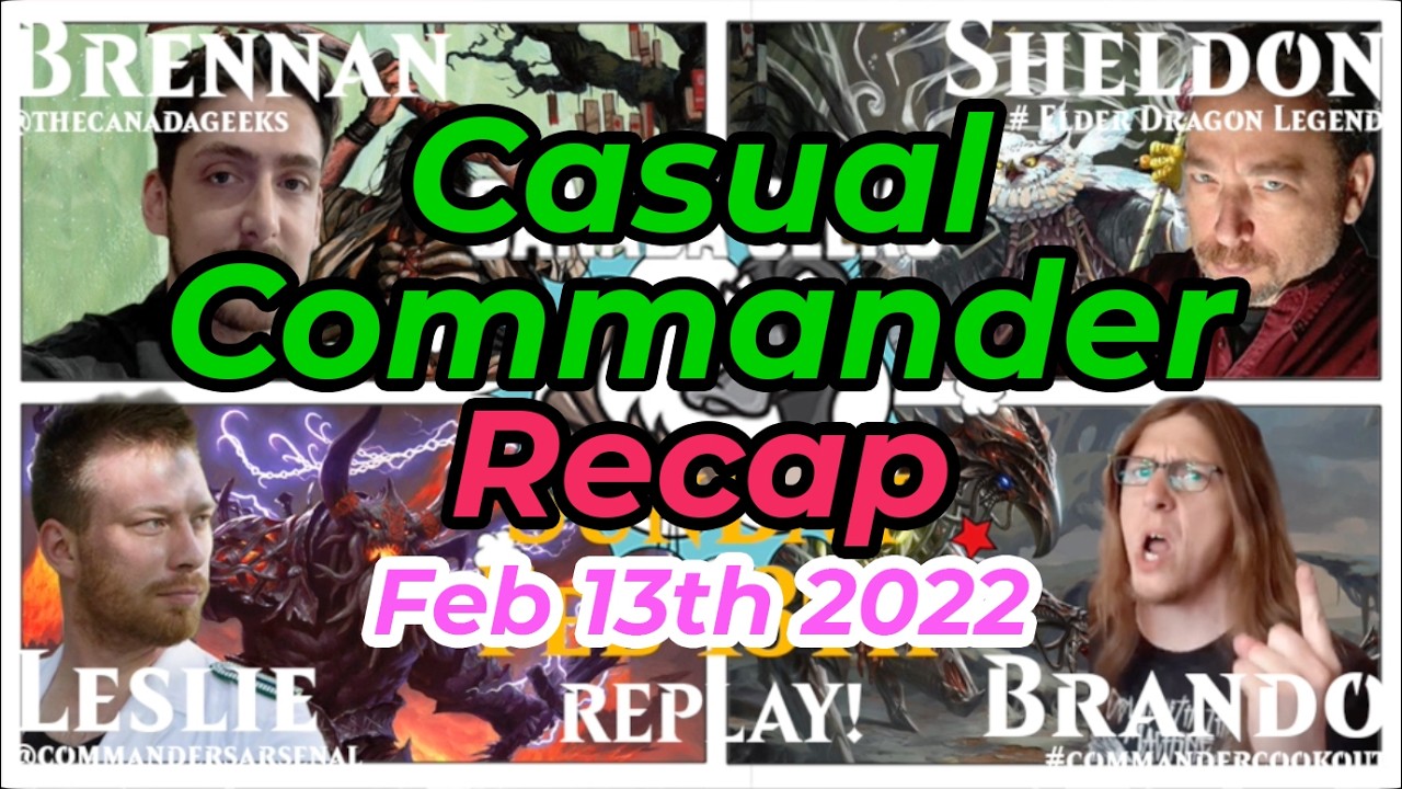 Casual Commander, featuring Brennan, Brando and Sheldon Menery