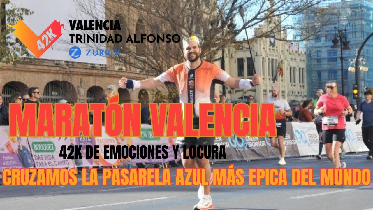 MARATÓN VALENCIA: La pasarela azul me puso en mi sitio