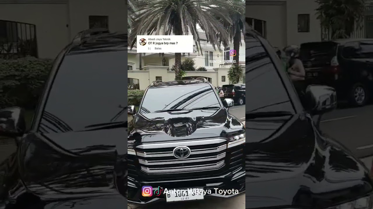 kita spill Harga Land Cruiser nya yagesya #fyp #toyotaid #toyotajakarta #antontoyotaid #landcruiser