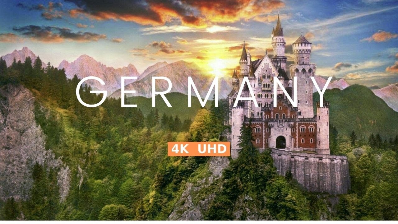 Germany 4K -Beautiful Germany Nature -Relaxation Film With Calming Music
