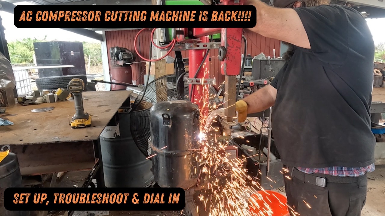The AC Compressor Cutter Returns.  Setting it Up & Dialing It In.