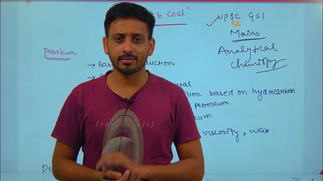 Petroleum and Coal | UPSC GSI | Mains | Analytical Chemistry | Paper-III
