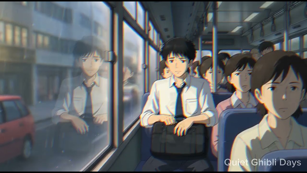 Quiet Ghibli Days | A Silent Morning, Distance & Love in a Cozy Home