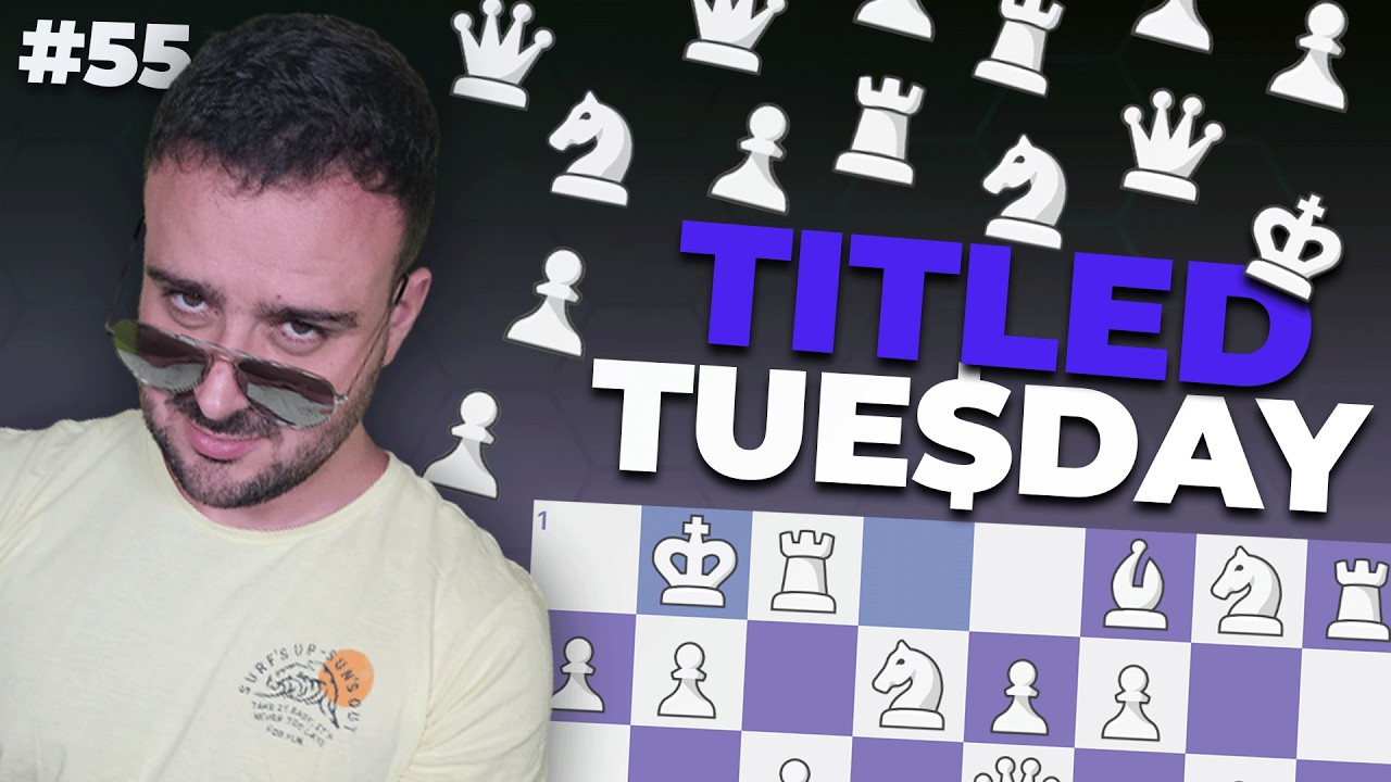 A POR MAGNUSETE EN EL TITLED TUESDAY? #NAKAMURA #CARLSEN #55