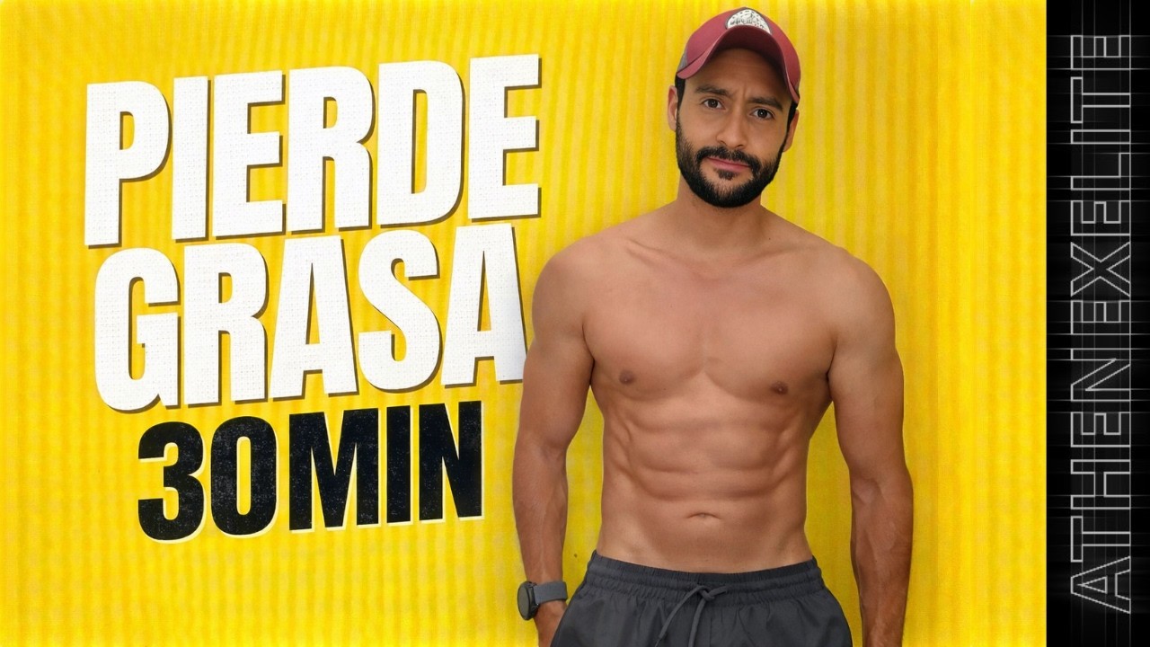 🔥 Cardio HIIT en Casa 30 Min Rutina para Quemar Grasa Sin Equipo
