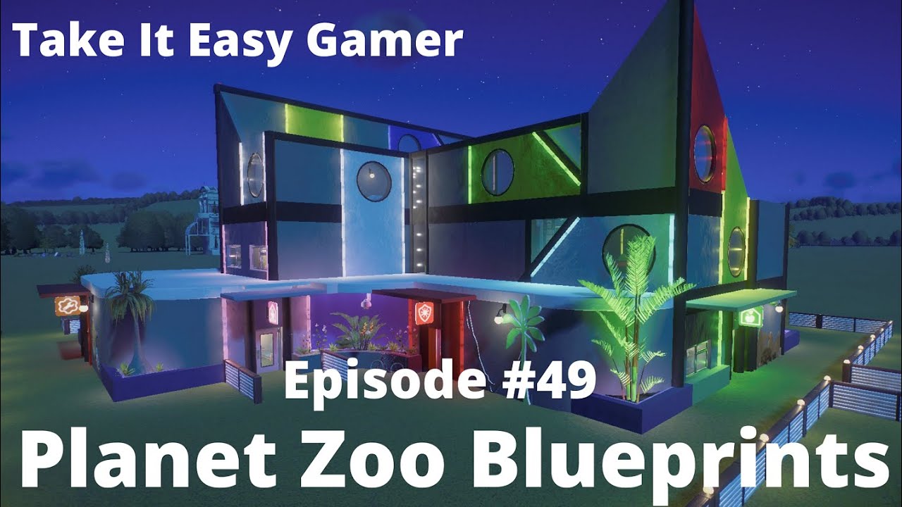 Blueprints #49 - Planet Zoo -  Steam Workshop Blueprints  Great Build Ideas