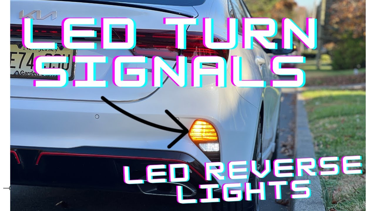 2019-2023 Kia Forte GT - How To Install LED Turn Signals + LED Reverse Lights!