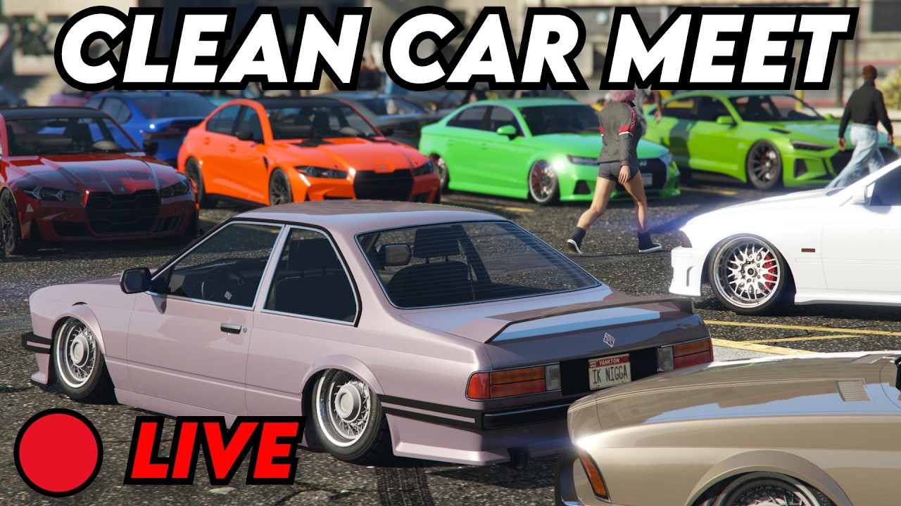 GTA 5 ONLINE LIVE 🔴 2 DOOR CARS MEET | GTA 5 CAR MEET | Clean Builds (PS5)