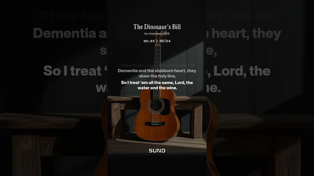 The Dinosaur’s Bill