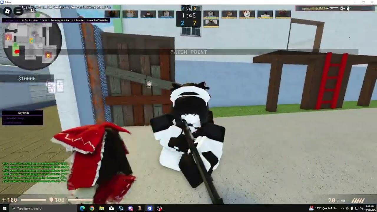 counter blox owning bad cheaters with soulhaxx
