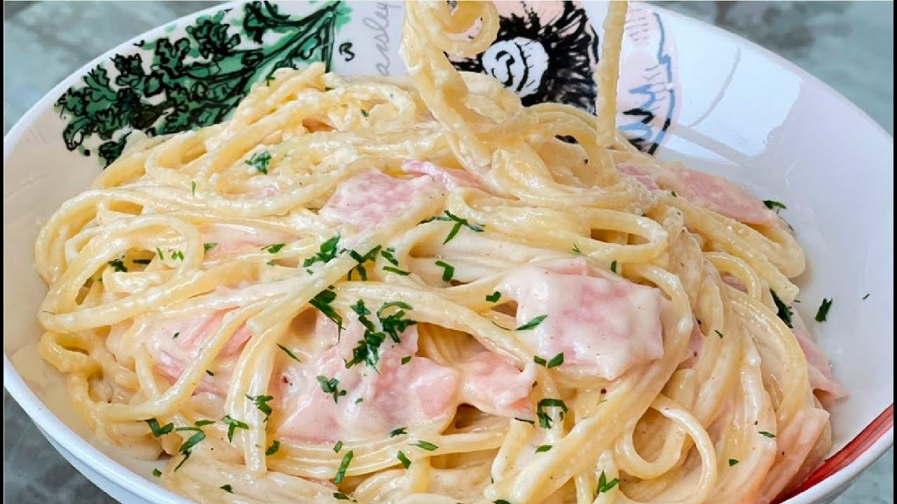 Pasta rápida a los tres quesos