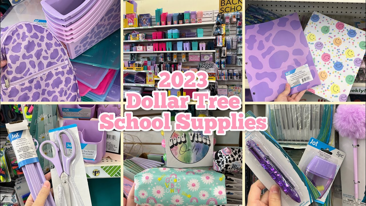 Dollar Tree Back to School Must-Haves: Affordable Shopping & Organization Essentials