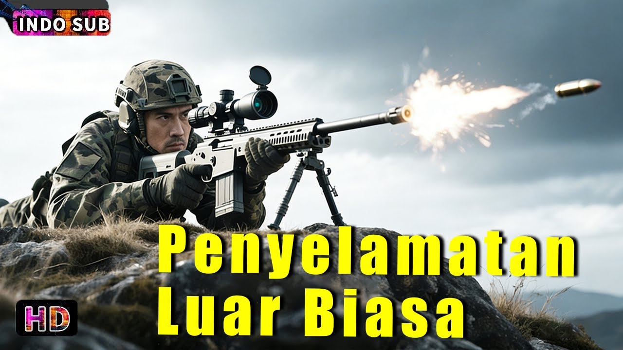INDO SUB丨Penyelamatan Luar Biasa | Penembak jitu elit melawan teroris,tembakan tepat dari jarak 1 km
