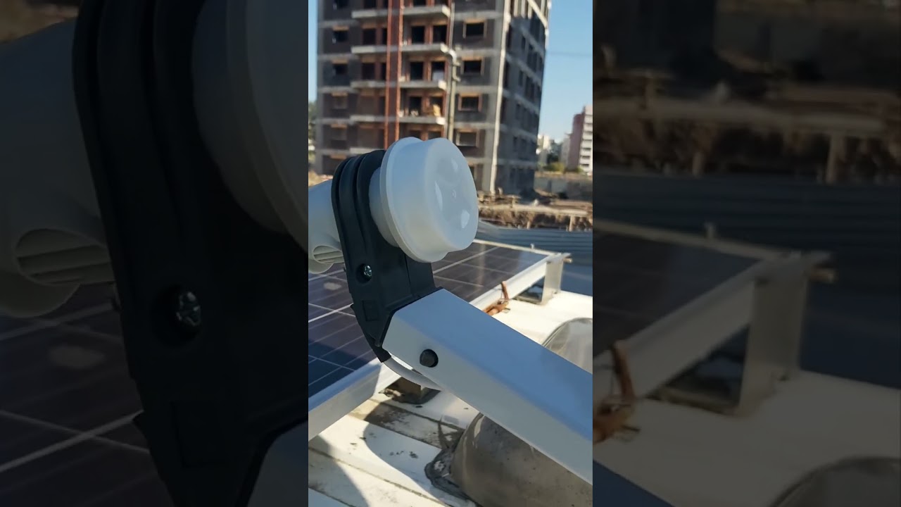 Karavan için Manuel katlanır çanak anten montajı...