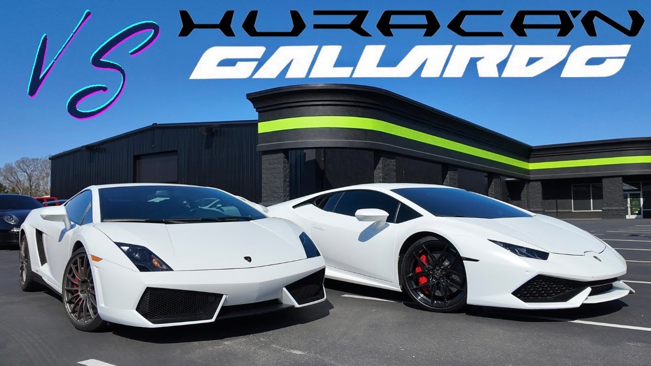 Real Differences Between The Lamborghini Gallardo and Huracan