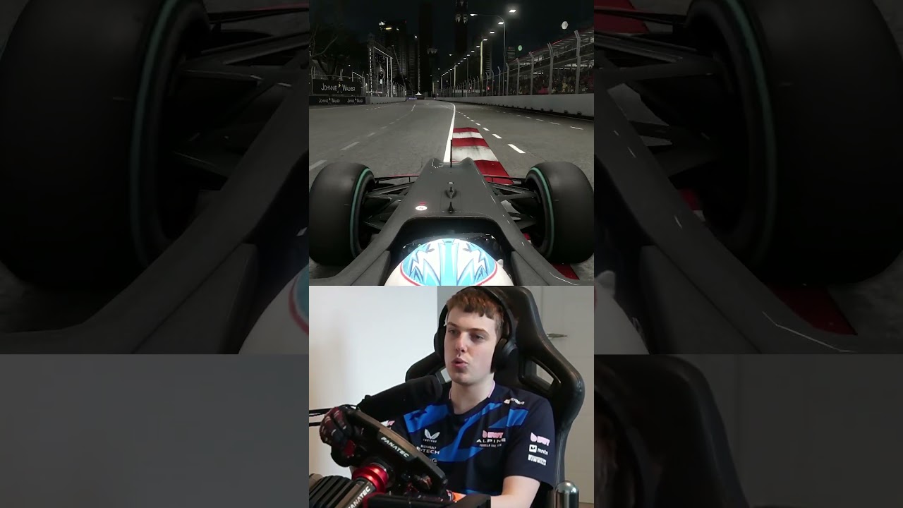 The original SINGAPORE GP track was BRUTAL! F1 2010