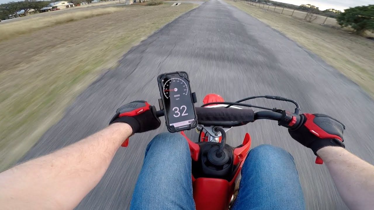 Honda Crf50 Pitbike Top Speed test