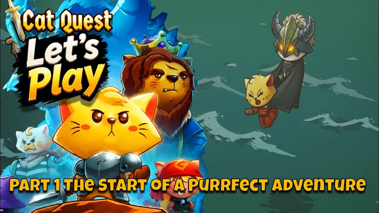 Cat Quest Part 1 - Sisters, Dragons and a Purrfect adventure oh my 