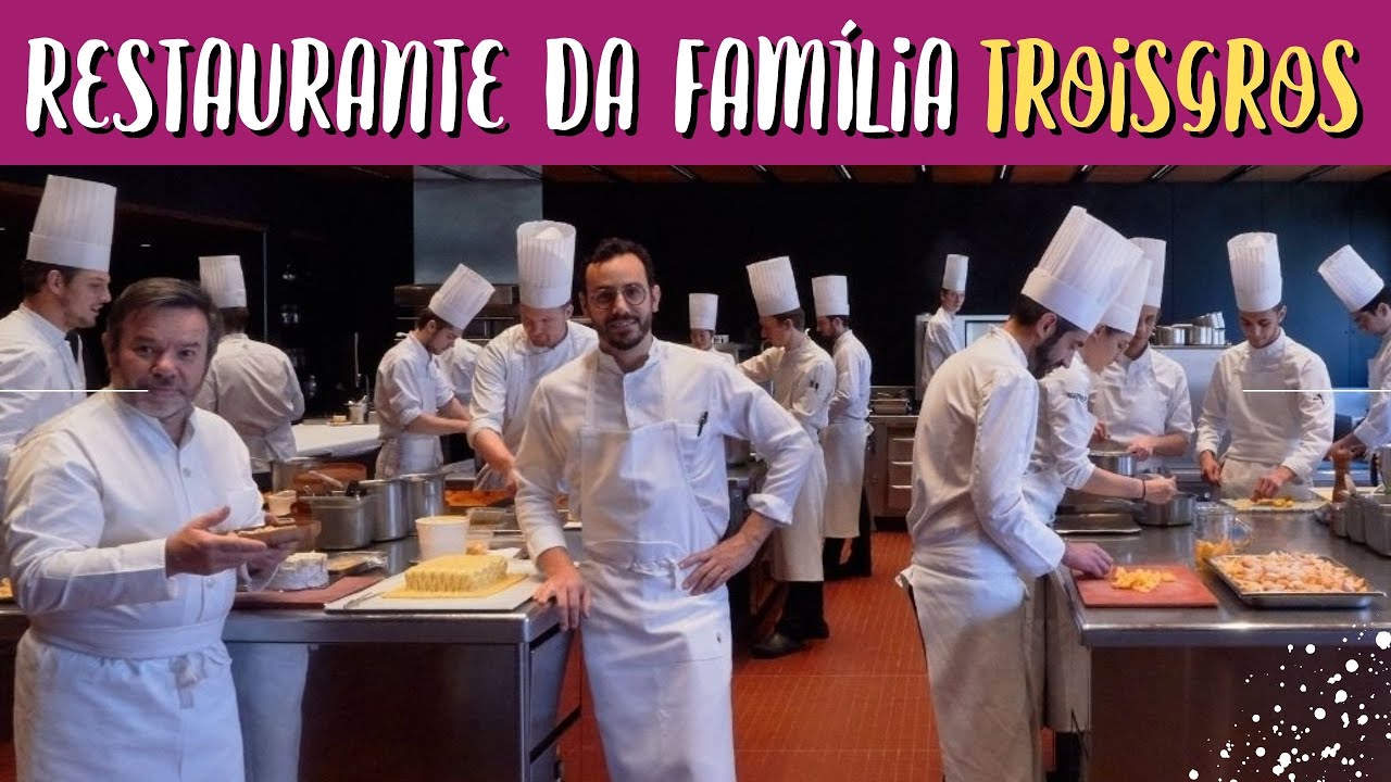 MENU DEGUSTAÇÃO NO RESTAURANTE TROISGROS *** | Ouches, França | Viagem 06