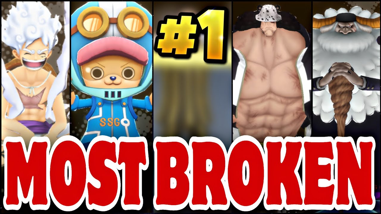 TOP 5 MOST BROKEN UNITS IN ONE PIECE BOUNTY RUSH [2025]