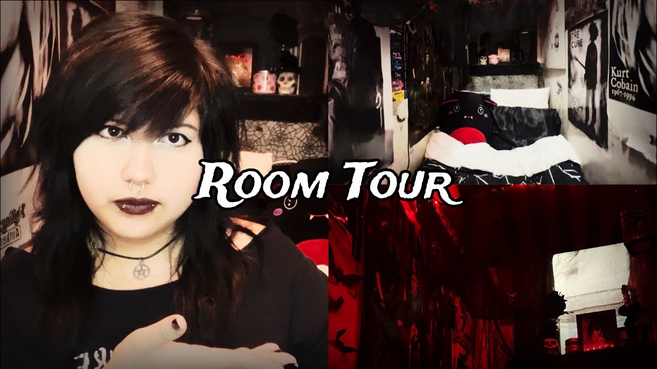 Goth Room Tour