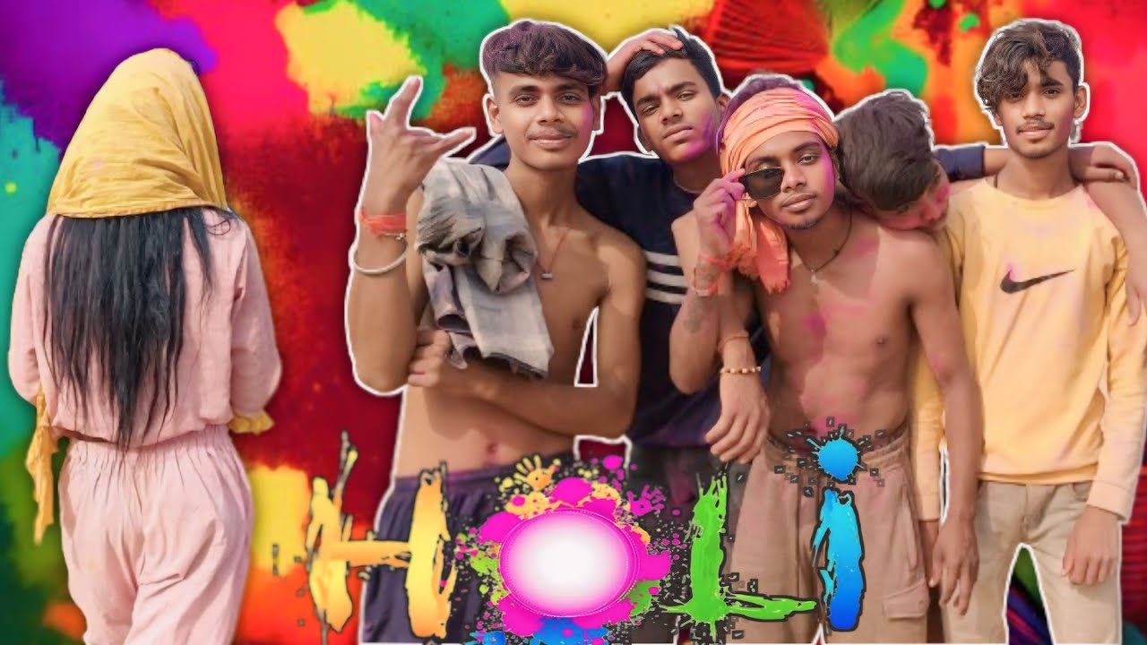 गांव का Holi 😊 भौजी के साथ || Khortha Comedy Video|| Dehati Duniya