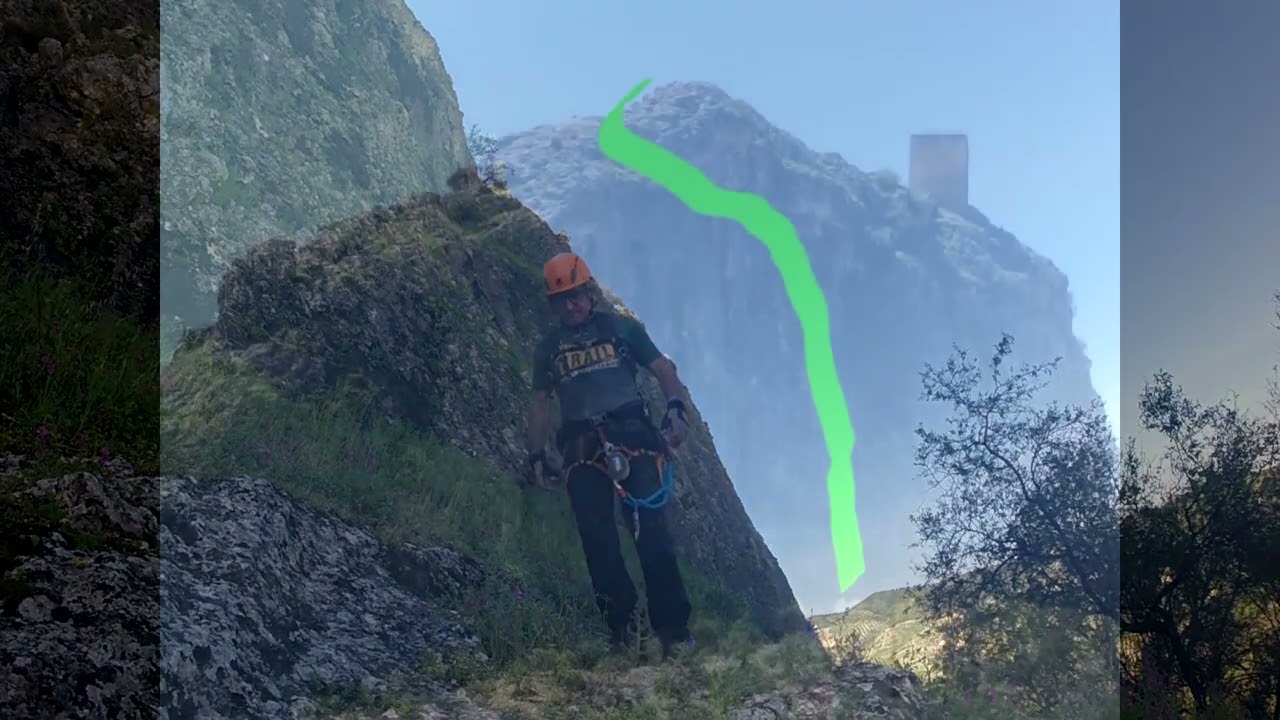 A la consquista del Castillo del Hierro (Pruna)