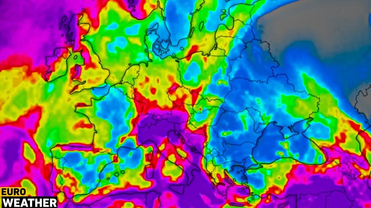 European Weather | ECMWF Model Precipitation March 23, 2026 - RainStorms In Europe
