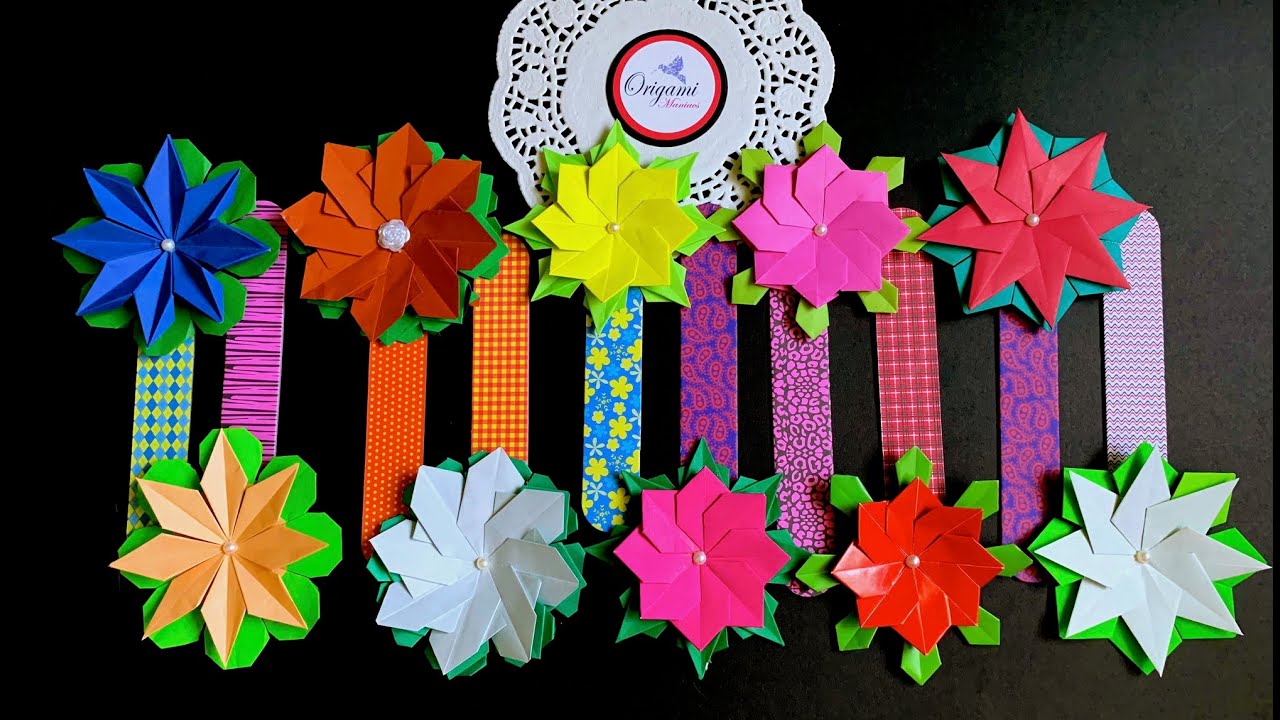 Origami Maniacs 446: Teabag Folding: Petals (My Flower Collection)