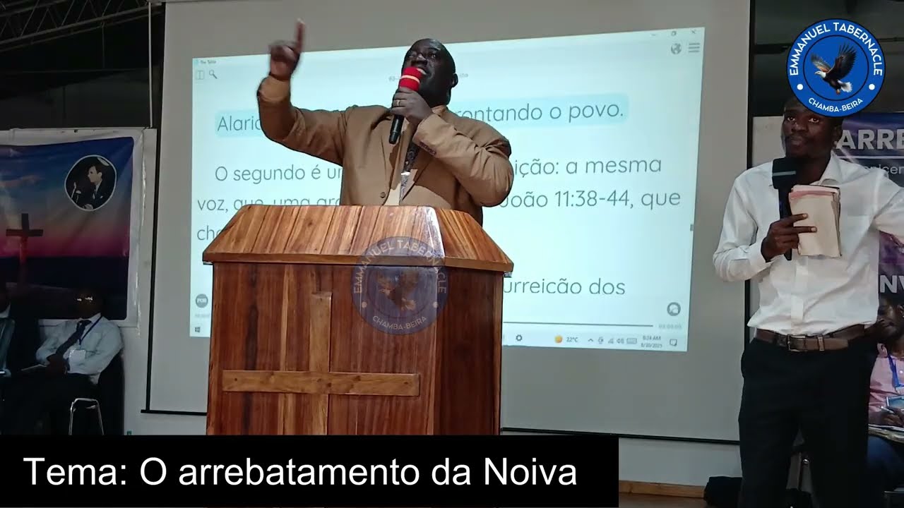 III CONVENÇÃO NACIONAL DA NOIVA DE CRISTO | O arrebatamento da Noiva | Pr. ETIENNE