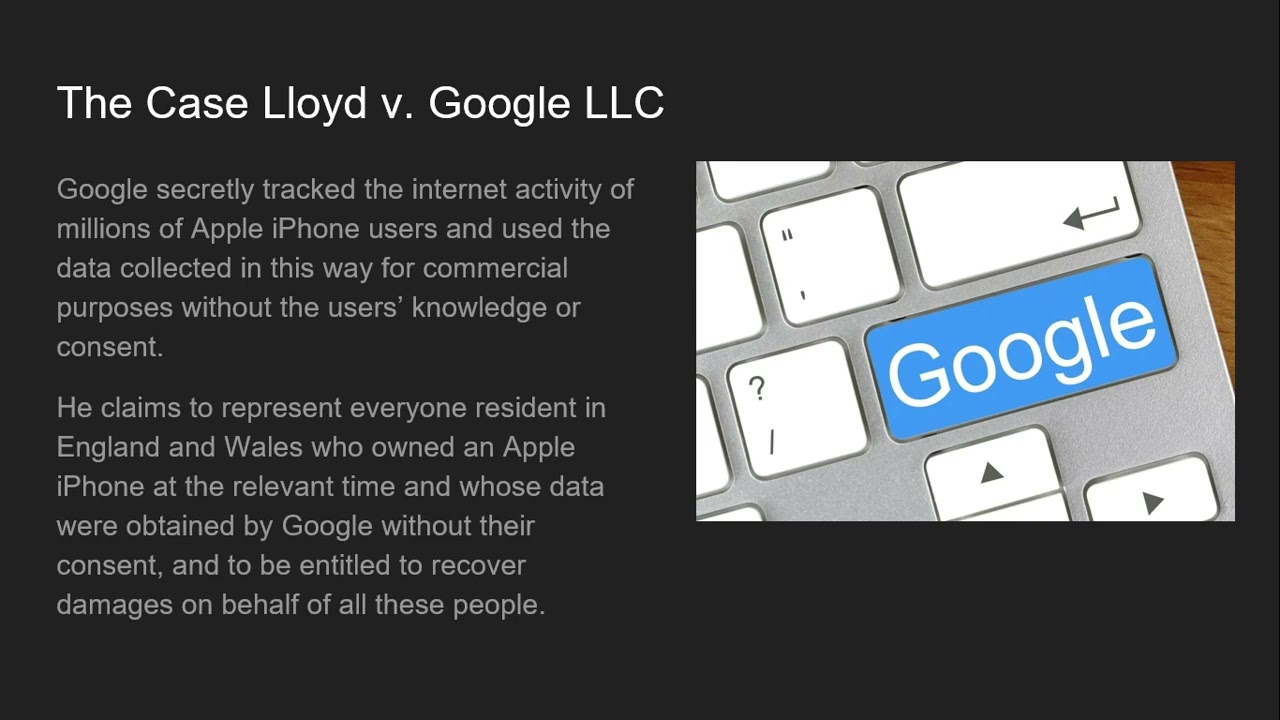 Lloyd v Google 2021 UKSC