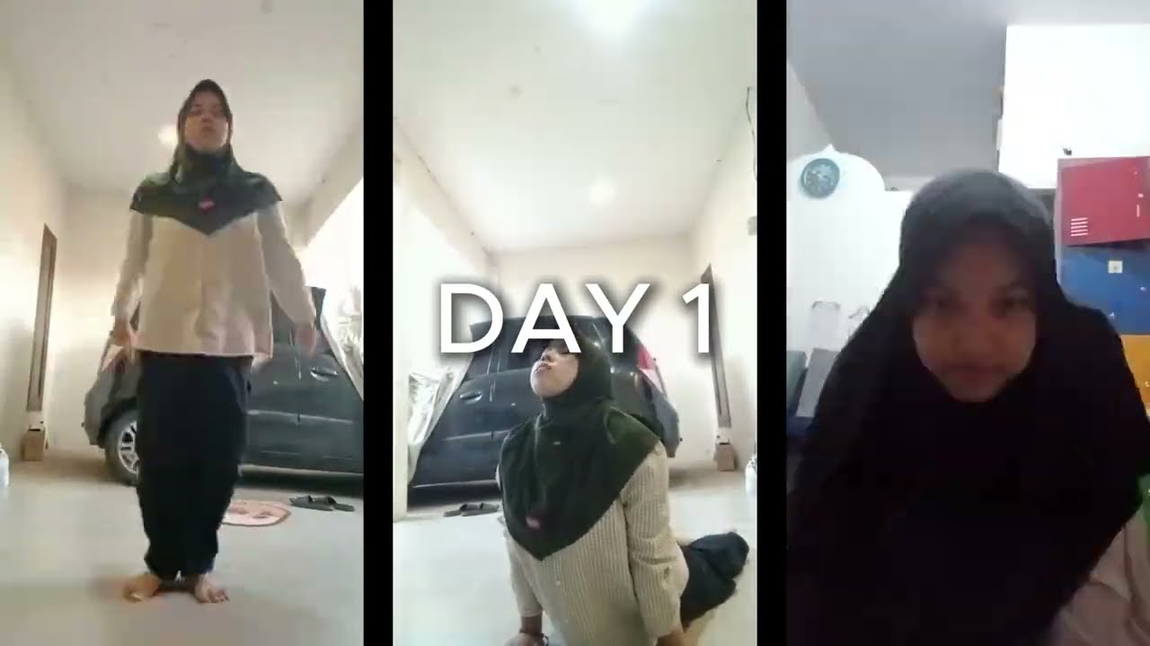 PEMENUHAN TUGAS PJOK MEMBUAT VIDEO WORKOUT (KAMAR UMI KULSUM 1)