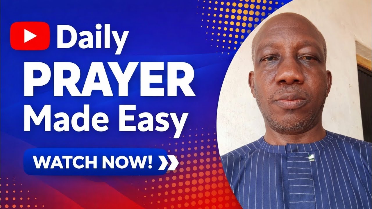 Daily Prayer Made Easy | This will help you build a lasting prayer life 